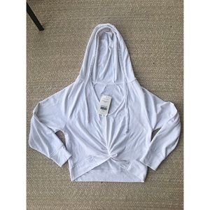 Fabletics Twist-Front Crop Hoodie